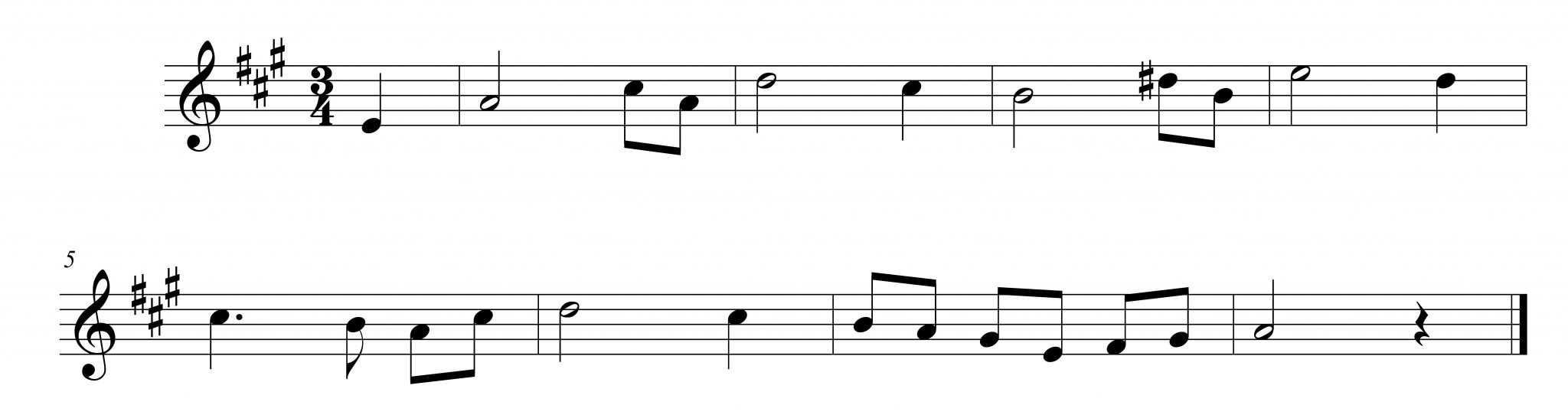 aural training melodic dictation